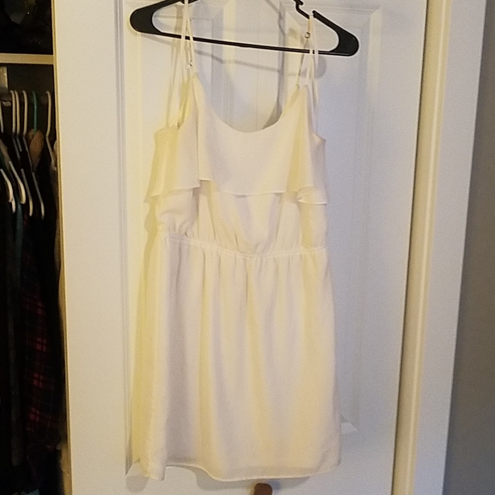 White sun dress